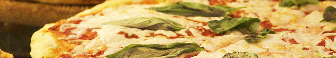 Eating Italian Pizza at Casabianca Family Italian Ristorante And Pizzeria restaurant in New York, NY.